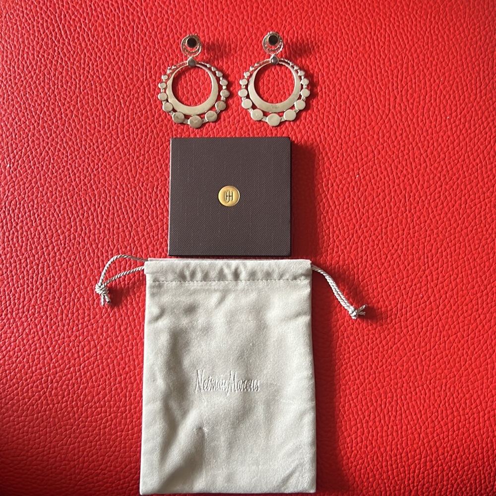 JOHN HARDY SILVER & 18K GOLD
EARRINGS